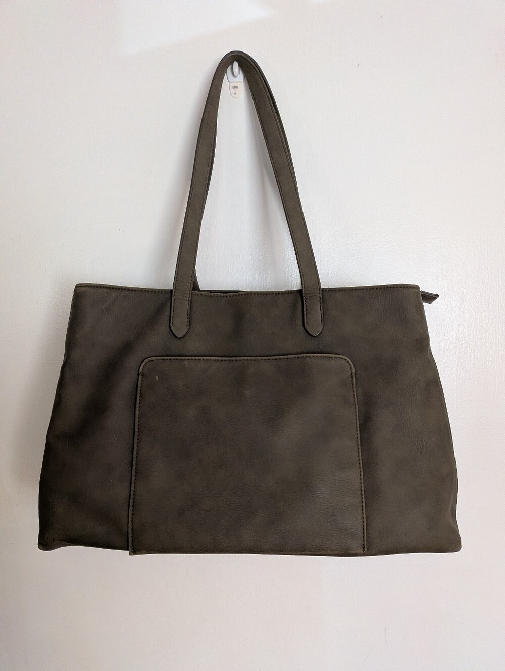 Olive Green Multi Pocket Tote